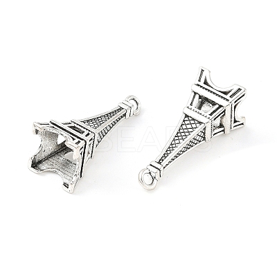Tibetan Style Alloy Pendant TIBE-M001-06B-AS-1