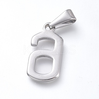 Non-Tarnish 304 Stainless Steel Pendants STAS-L210-05D-P-1