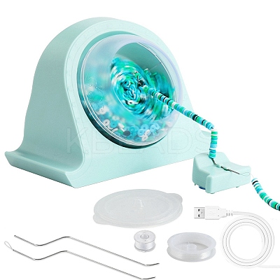 Plastic Automatic USB Beading Machine for Polymer Clay Heishi Beads AJEW-K046-02B-1