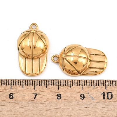 304 Stainless Steel Pendants STAS-H241-38B-G-1