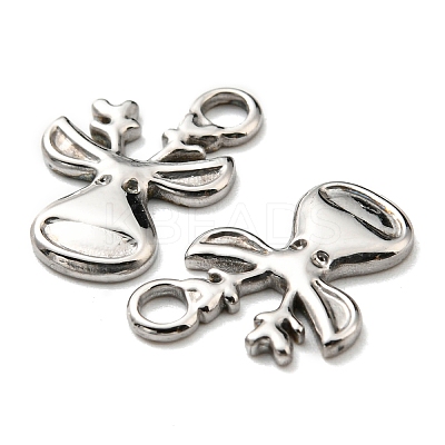 Non-Tarnish 304 Stainless Steel Pendants STAS-Q248-09P-1
