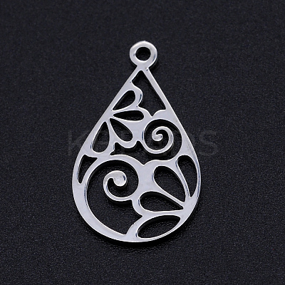 Non-Tarnish 304 Stainless Steel Pendants A-STAS-S105-JN896-1-1