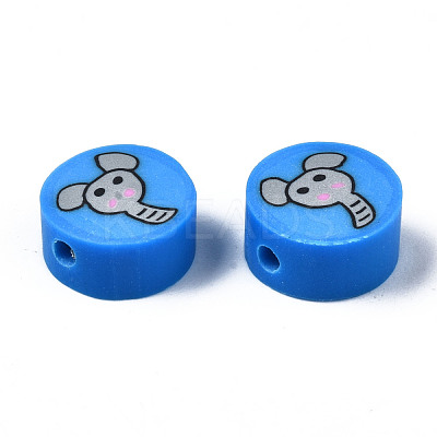 Handmade Polymer Clay Beads CLAY-N008-036B-1