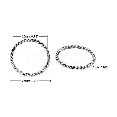 Alloy Linking Rings EA8631Y-1