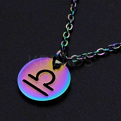201 Stainless Steel Pendants Necklaces NJEW-S105-JN627-7-1