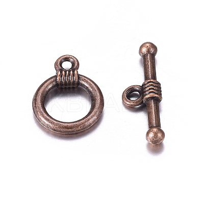 Tibetan Style Alloy Toggle Clasps LS-X-RLF0034Y-NF-1