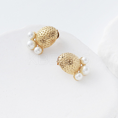 304 Stainless Steel Stud Earrings QF8613-1