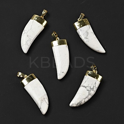 Natural Mixed Stone Pendants G-P474-04S-1
