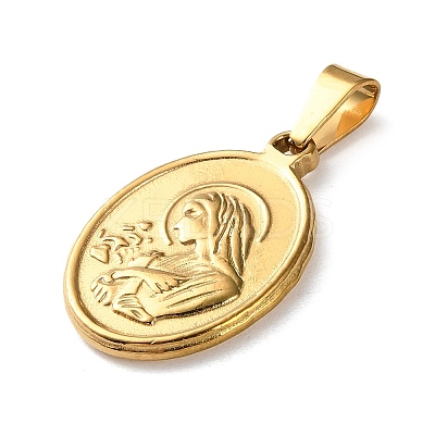 201 Stainless Steel Pendants STAS-U053-08A-G-1
