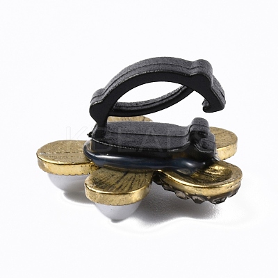 Alloy Shoe Buckle Clips FIND-WH0111-32-1