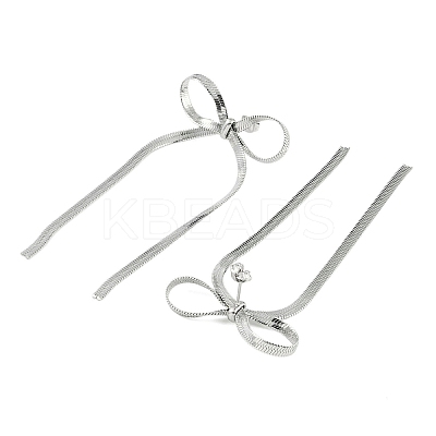 Non-Tarnish 304 Stainless Steel Stud Earrings EJEW-H007-03P-1