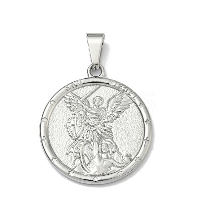 Religion Theme 304 Stainless Steel Pendants STAS-F336-06D-P-1