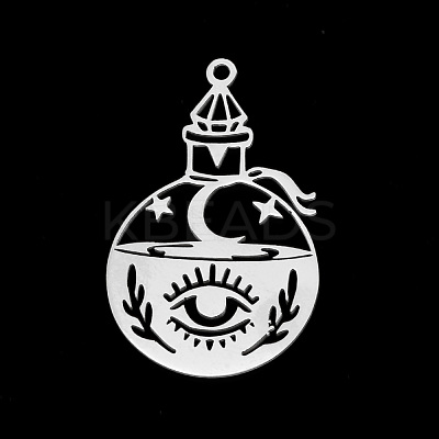 Non-Tarnish 201 Stainless Steel Pendants STAS-T056-LA702-1-1