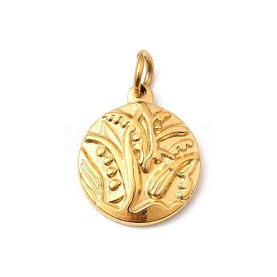 304 Stainless Steel Pendants STAS-B094-12G-1