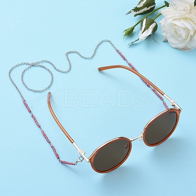 Eyeglasses Chains AJEW-EH00060-04-1