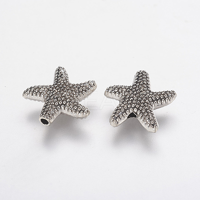 Tibetan Style Alloy Beads LS-PALLOY-F202-22AS-1