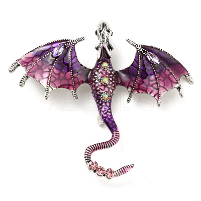 Dragon Enamel Pins JEWB-Q031-08AS-03-1