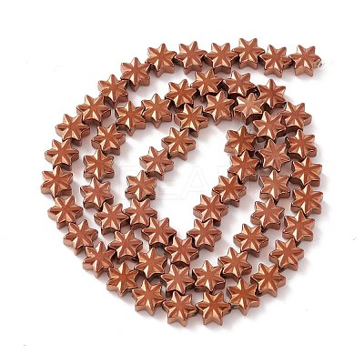 Electroplate Synthetic Non-magnetic Hematite Beads G-I317-03G-1