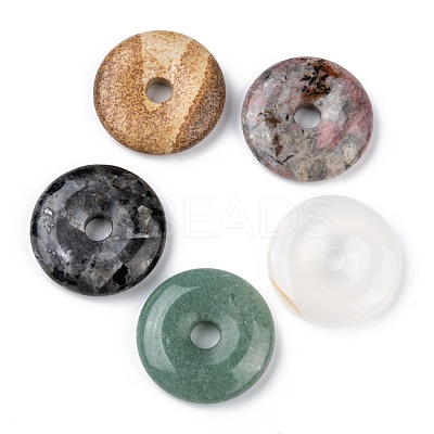 Natural Gemstone Pendants G-F524-B-1