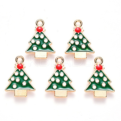 Alloy Enamel Pendants ENAM-S121-001-1