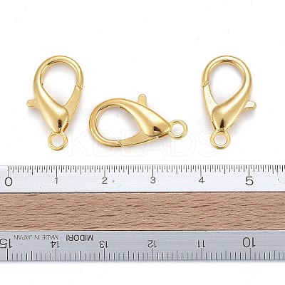 Zinc Alloy Lobster Claw Clasps LS-X-E107-G-1
