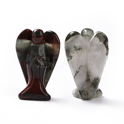 Gemstone Display Angel Decor Healing Stones G-O200-03H-1