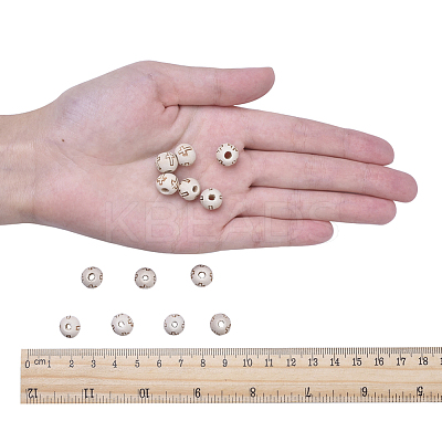 Unfinished Wood Beads X-WOOD-S656-LF-1