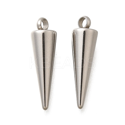 201 Stainless Steel Pendants STAS-F311-05P-09-1