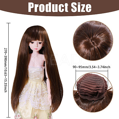 1Pc Chemical Fiber Wig Caps AJEW-CA0005-13A-1