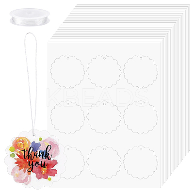 Flower Printable Blank Kraft Paper FIND-PH0028-75-1