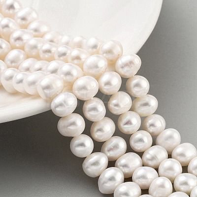 Natural Cultured Freshwater Pearl Beads Strands PEAR-C003-16C-1