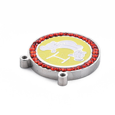 304 Stainless Steel Pendants STAS-N095-43A-1