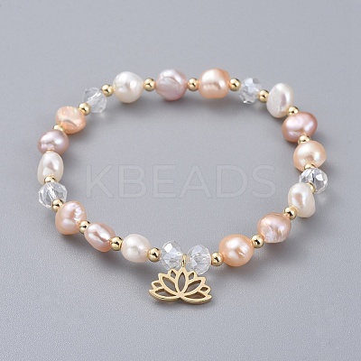 Charm Bracelets BJEW-JB04925-05-1
