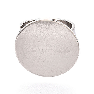 304 Stainless Steel Ring Base Findings STAS-N122-02B-P-1