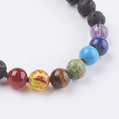 Chakra Jewelry NJEW-JN02081-01-1