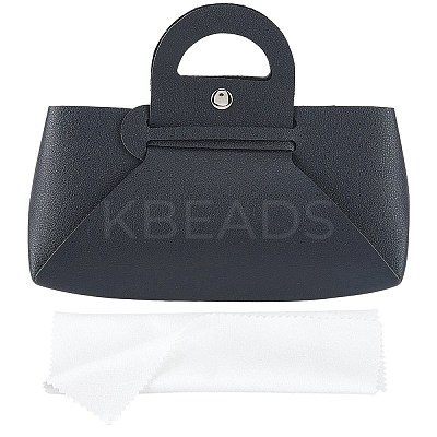 1Pc Imitation Leather Eyeglass Cases AJEW-CN0005-84C-1