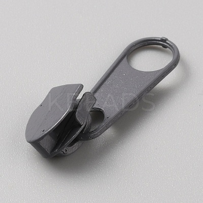Spray Painted Zinc Alloy Zipper Pull FIND-WH0427-33A-03-1