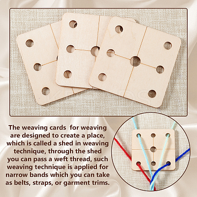 24Pcs Wood Tool for Knitting Loom Accessories TOOL-GA0001-90B-01-1