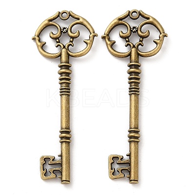 Tibetan Style Zinc Alloy Big Pendants LS-FIND-G075-01AB-1