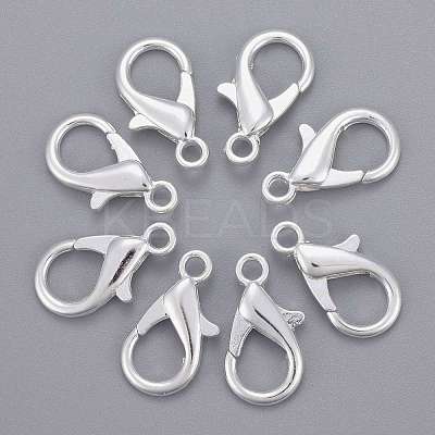 Zinc Alloy Lobster Claw Clasps E107-S-1