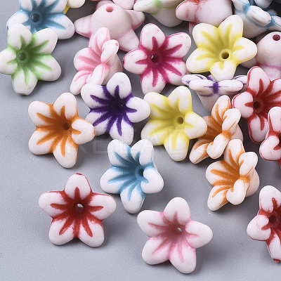 Craft Style Acrylic Beads MACR-N009-002-1