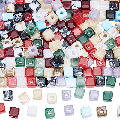 200Pcs Acrylic Imitation Gemstone Besds SACR-SP0001-40-1