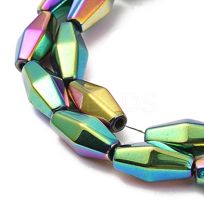 Electroplate Synthetic Magnetic Hematite Beads Strands G-E602-05C-1