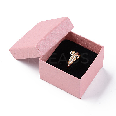 Square Cardboard Ring Boxes CBOX-S020-02-1