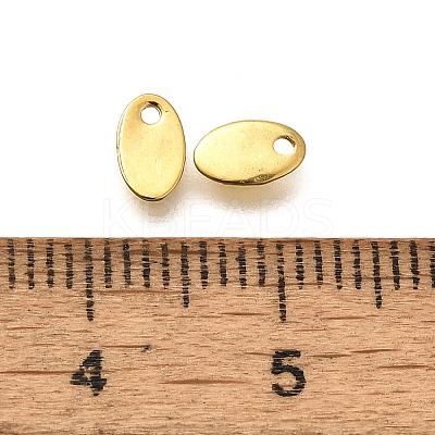 304 Stainless Steel Stamping Blank Tag Charms STAS-F311-03G-1