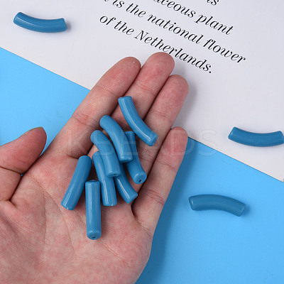 Opaque Acrylic Beads MACR-S372-002B-18-4530-1