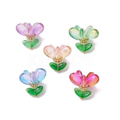 Glass Pendants PALLOY-MZ00657-1