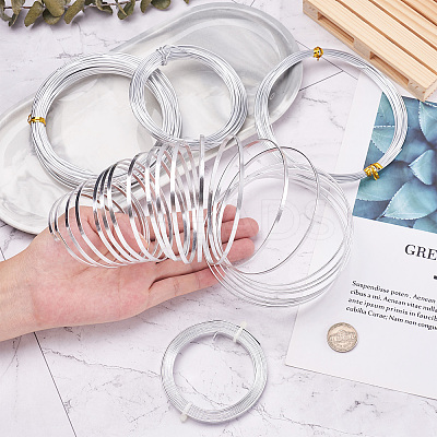 5 Rolls 5 Style Aluminum Craft Wire AW-CD0001-02-1