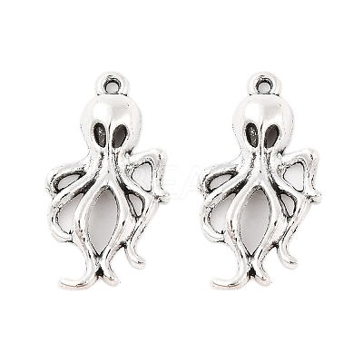 Tibetan Style Alloy Octopus Pendants LS-X-TIBEP-S270-AS-LF-1