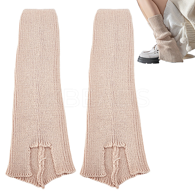 Acrylic Fiber Leg Socks AJEW-WH0661-70B-1